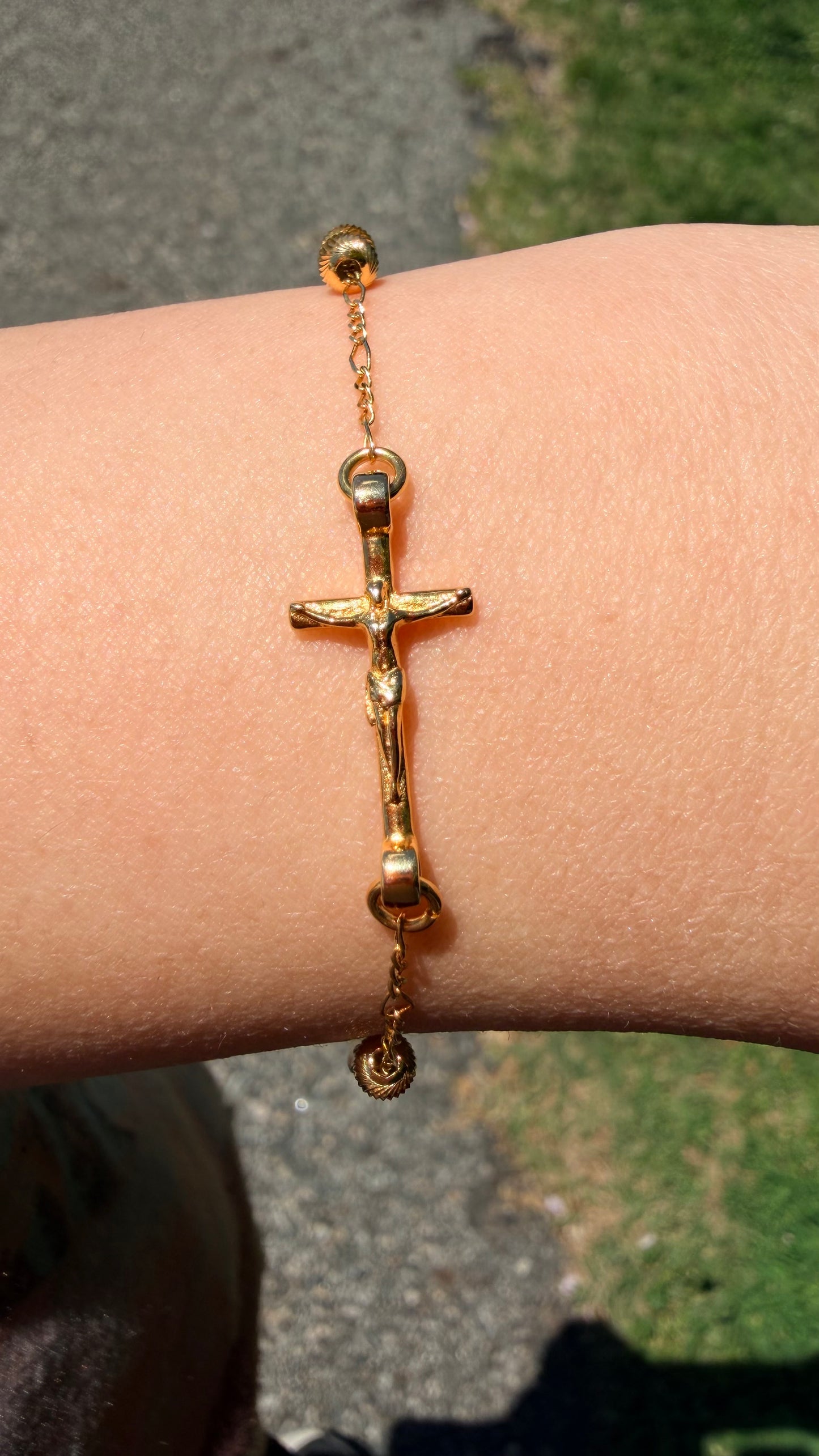 Rosary bracelet