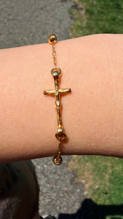 Rosary bracelet