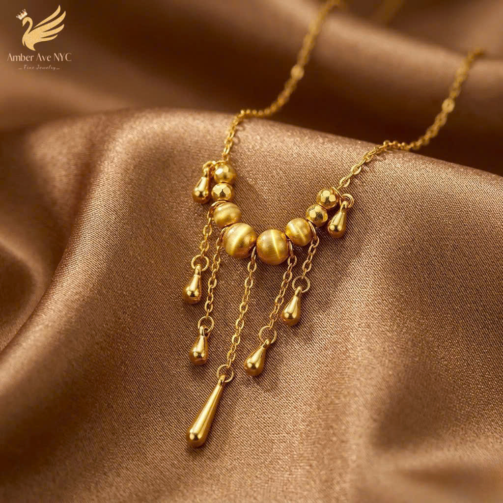 The Aura Drop Link Necklace