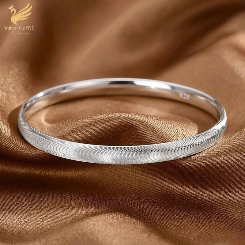 The Aura Signature Prismatic Bangle - Amber Avenue NYC